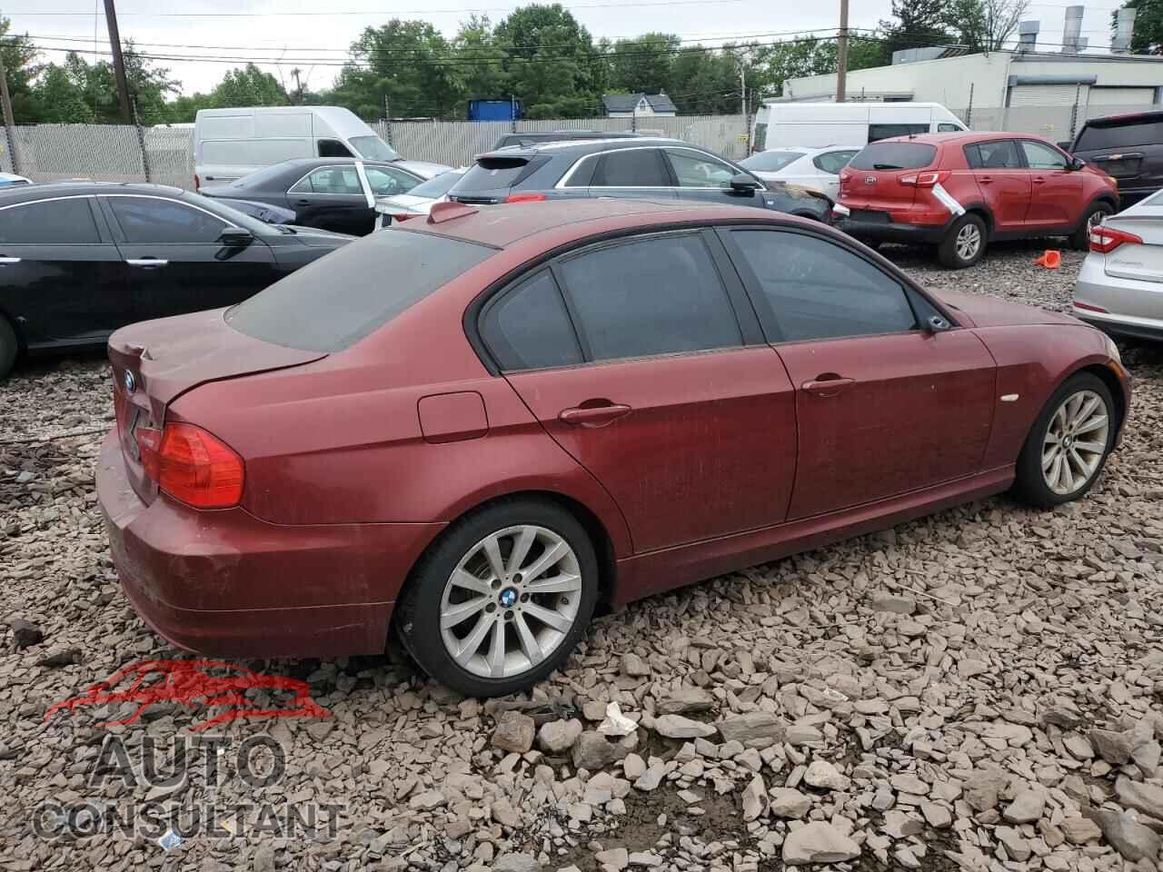 BMW 3 SERIES 2011 - WBAPH7C51BE460391