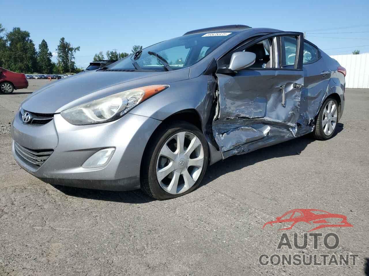 HYUNDAI ELANTRA 2013 - KMHDH4AE9DU708415