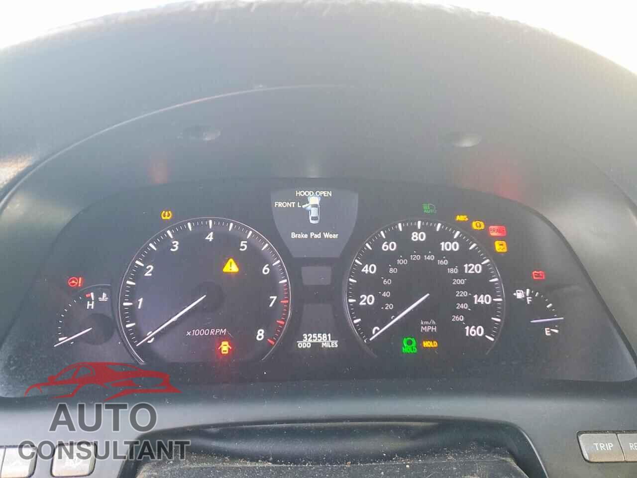 LEXUS LS500 2012 - JTHDL5EF5C5004781