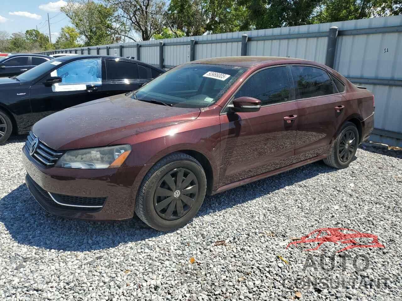 VOLKSWAGEN PASSAT 2013 - 1VWAH7A37DC150297