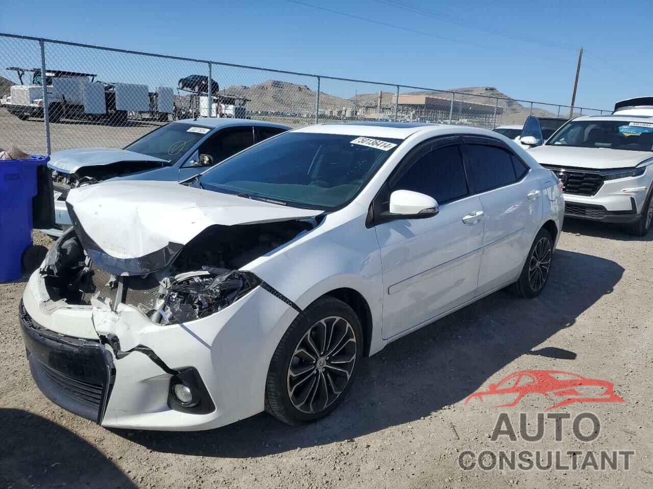 TOYOTA COROLLA 2016 - 2T1BURHE9GC658661