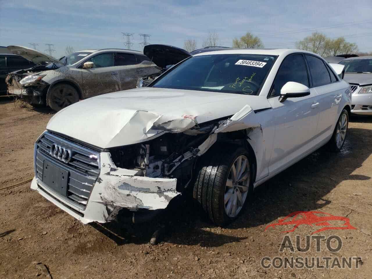 AUDI A4 2017 - WAUANAF47HN063307