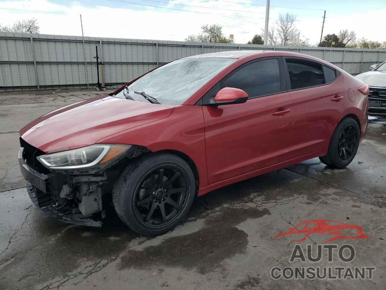 HYUNDAI ELANTRA 2017 - KMHD74LF9HU422756