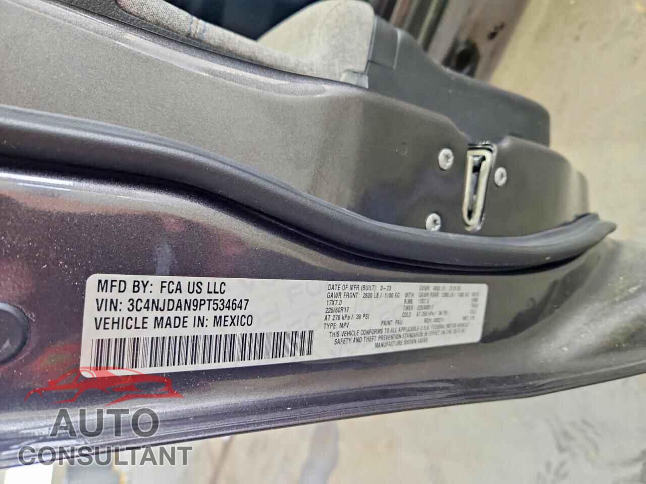 JEEP COMPASS 2023 - 3C4NJDAN9PT534647