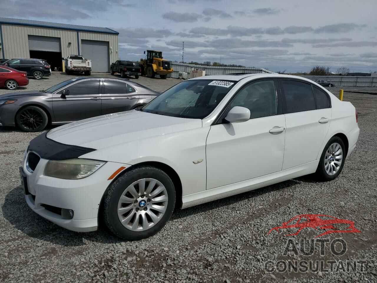 BMW 3 SERIES 2009 - WBAPH77559NM30850