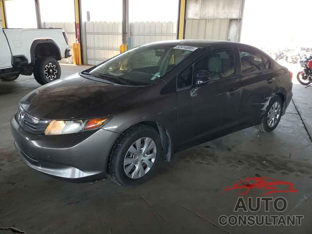 HONDA CIVIC 2012 - 19XFB2F57CE313867