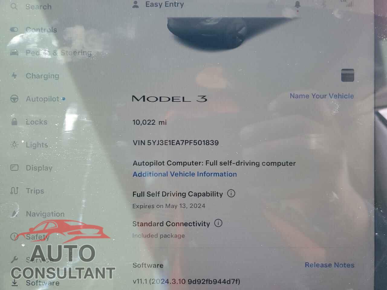 TESLA MODEL 3 2023 - 5YJ3E1EA7PF501839