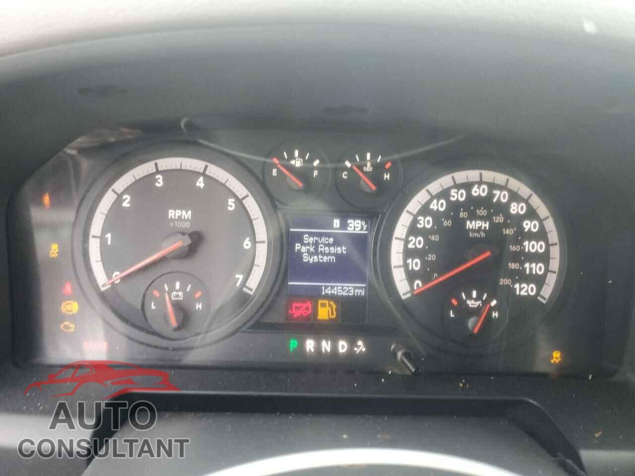 DODGE RAM 2500 2012 - 3C6TD5HT8CG297877