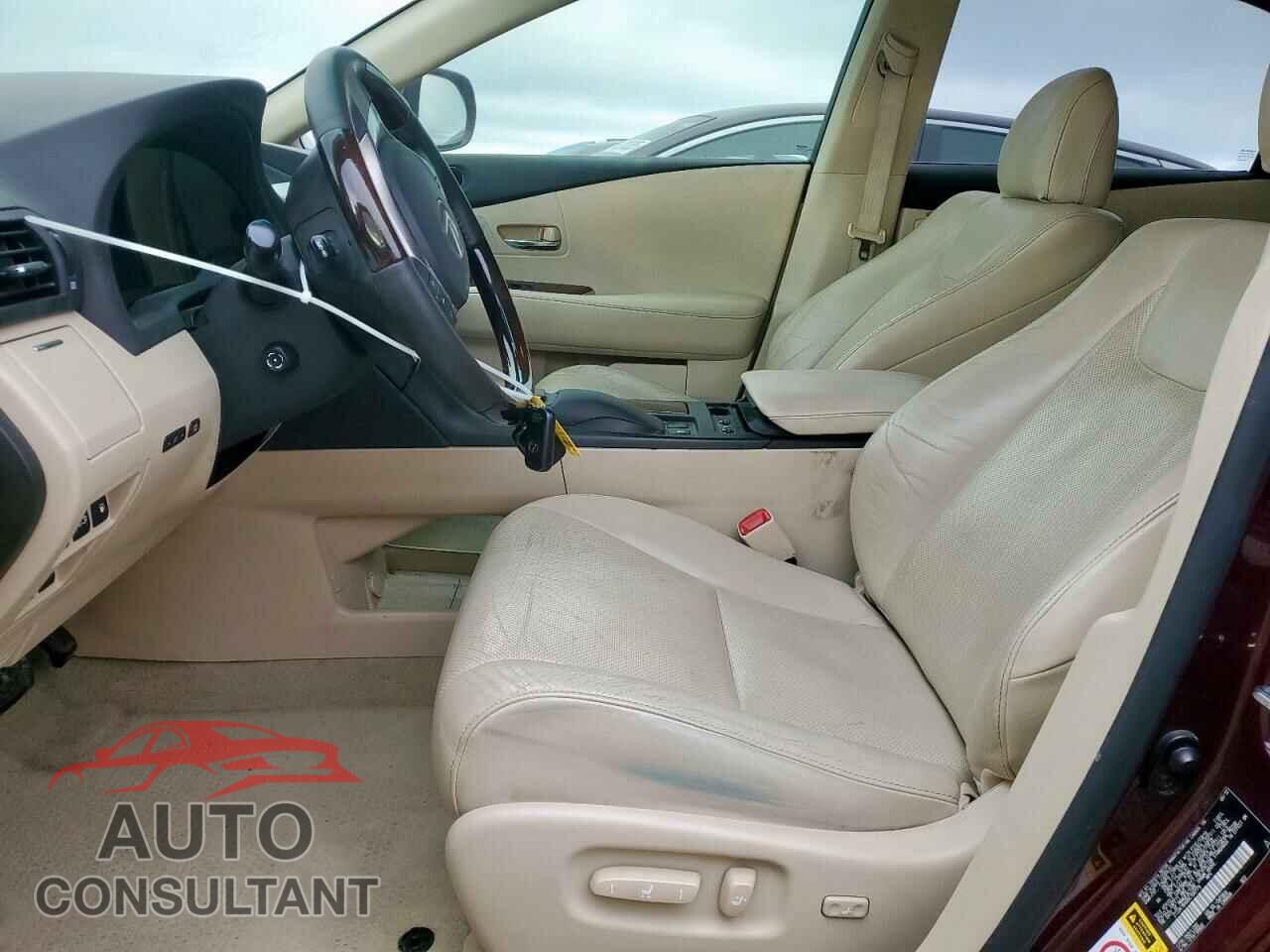 LEXUS RX350 2013 - 2T2ZK1BA0DC100779