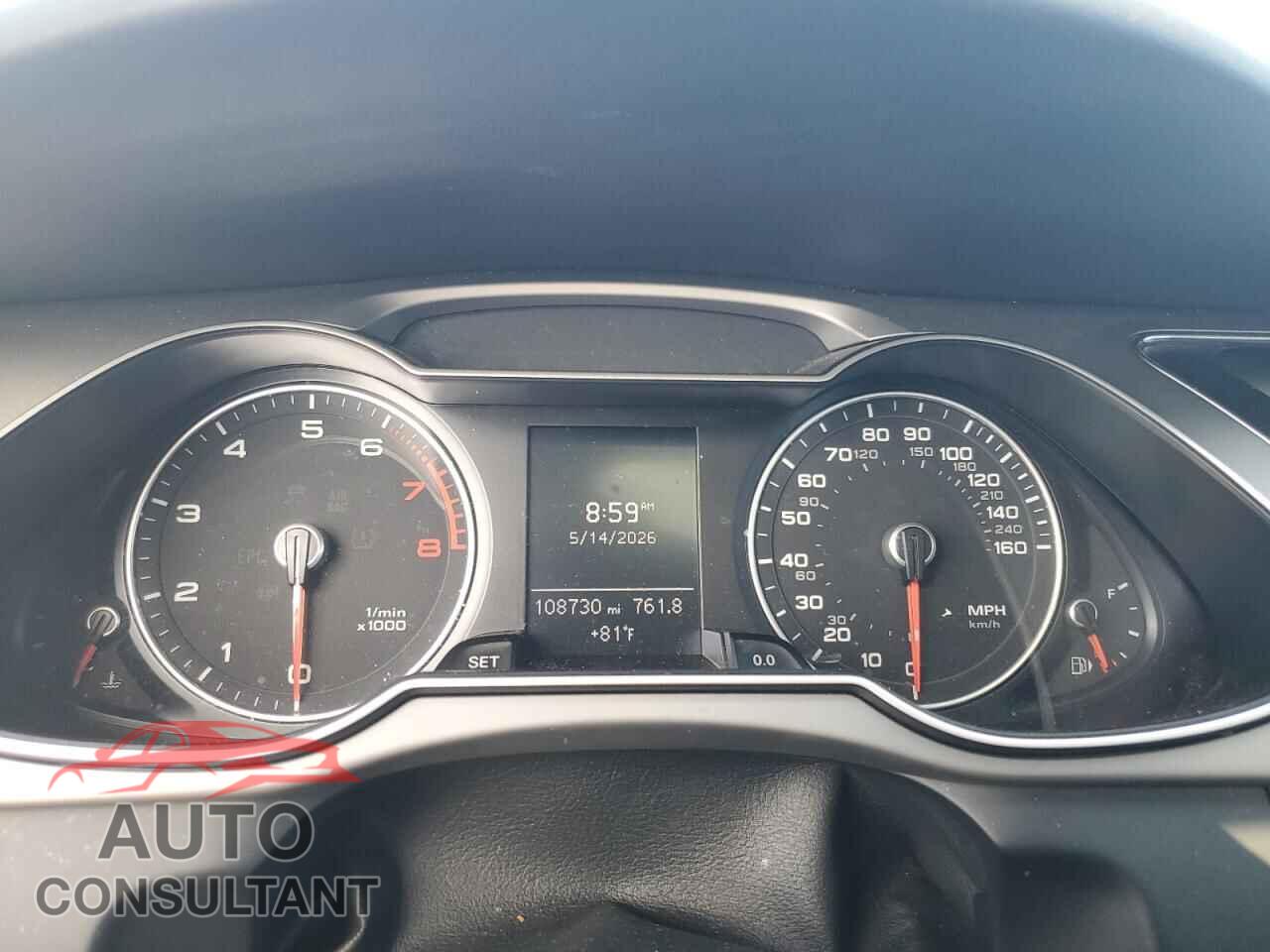 AUDI A4 2013 - WAUBFAFL5DN011936