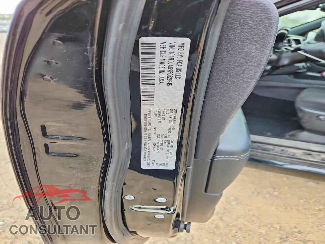 DODGE DURANGO 2023 - 1C4RDJAG9PC629245