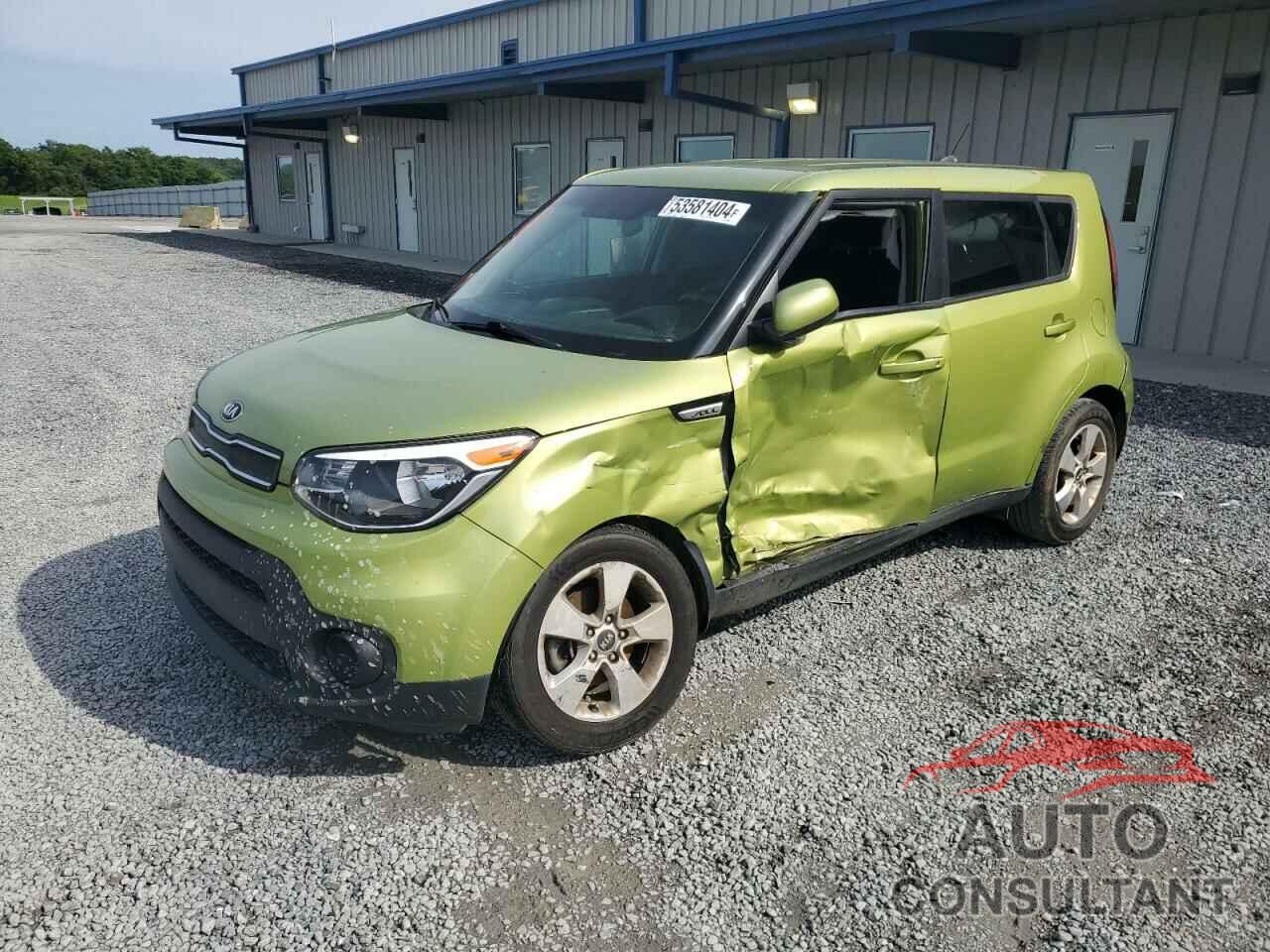 KIA SOUL 2019 - KNDJN2A28K7913309