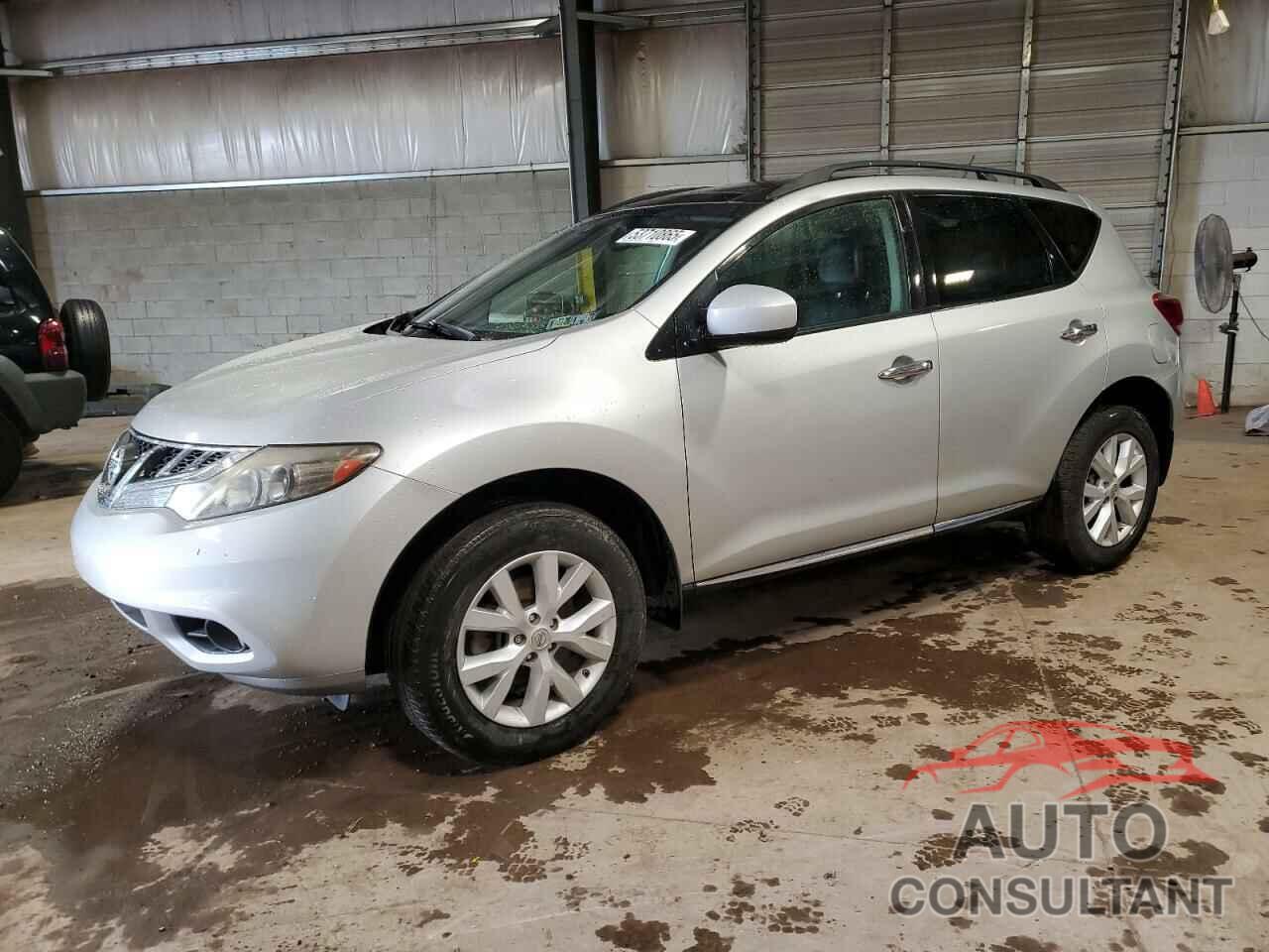 NISSAN MURANO 2012 - JN8AZ1MW9CW209435