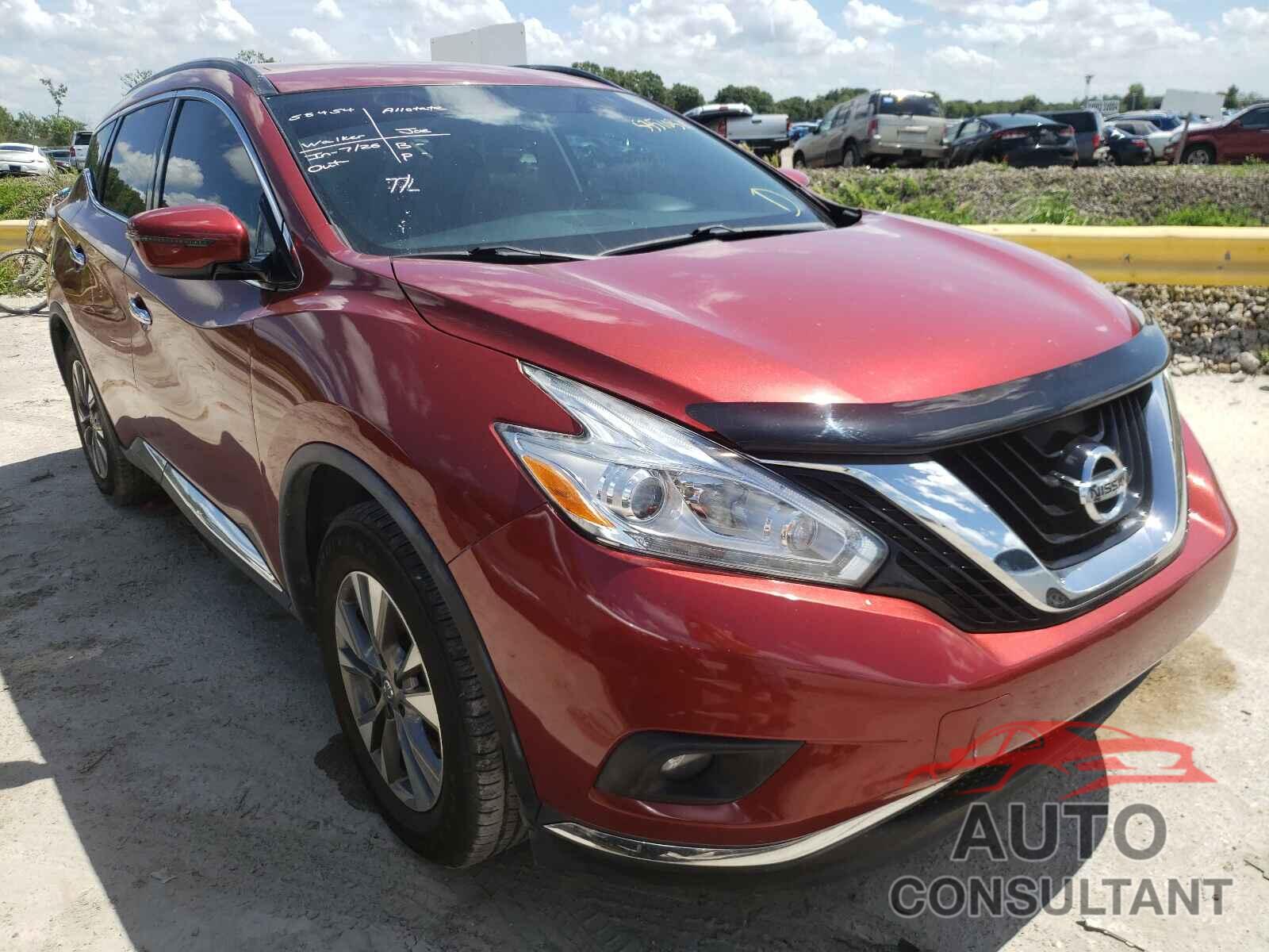 NISSAN MURANO 2017 - 5N1AZ2MG4HN111643