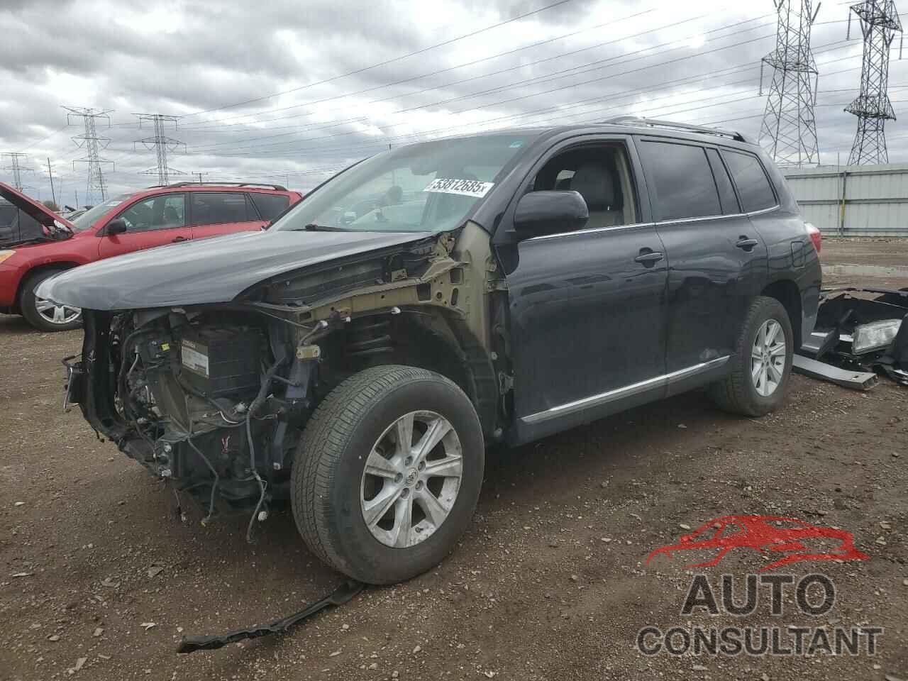 TOYOTA HIGHLANDER 2013 - 5TDBK3EH4DS209912