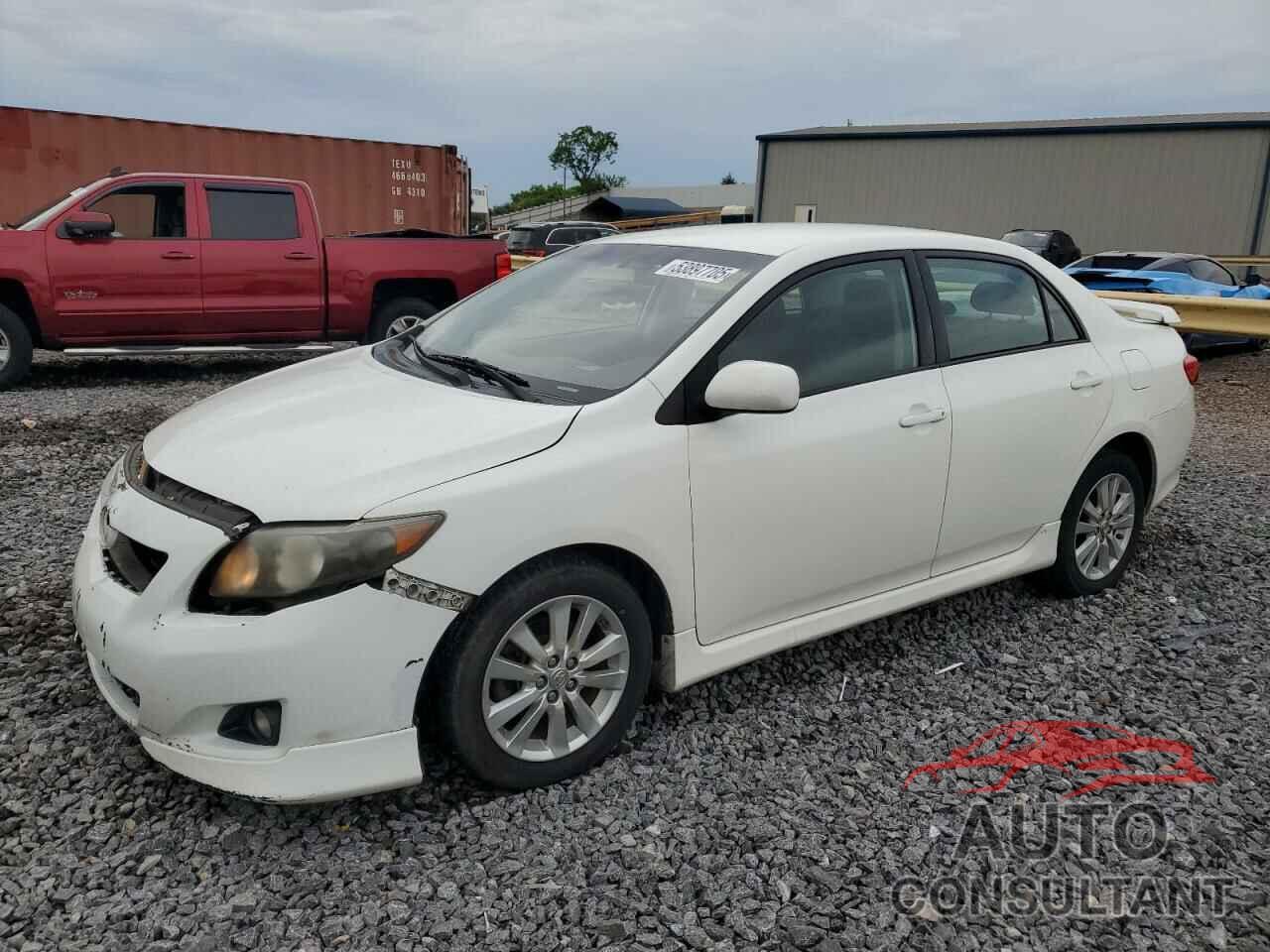 TOYOTA COROLLA 2009 - 2T1BU40E49C105997