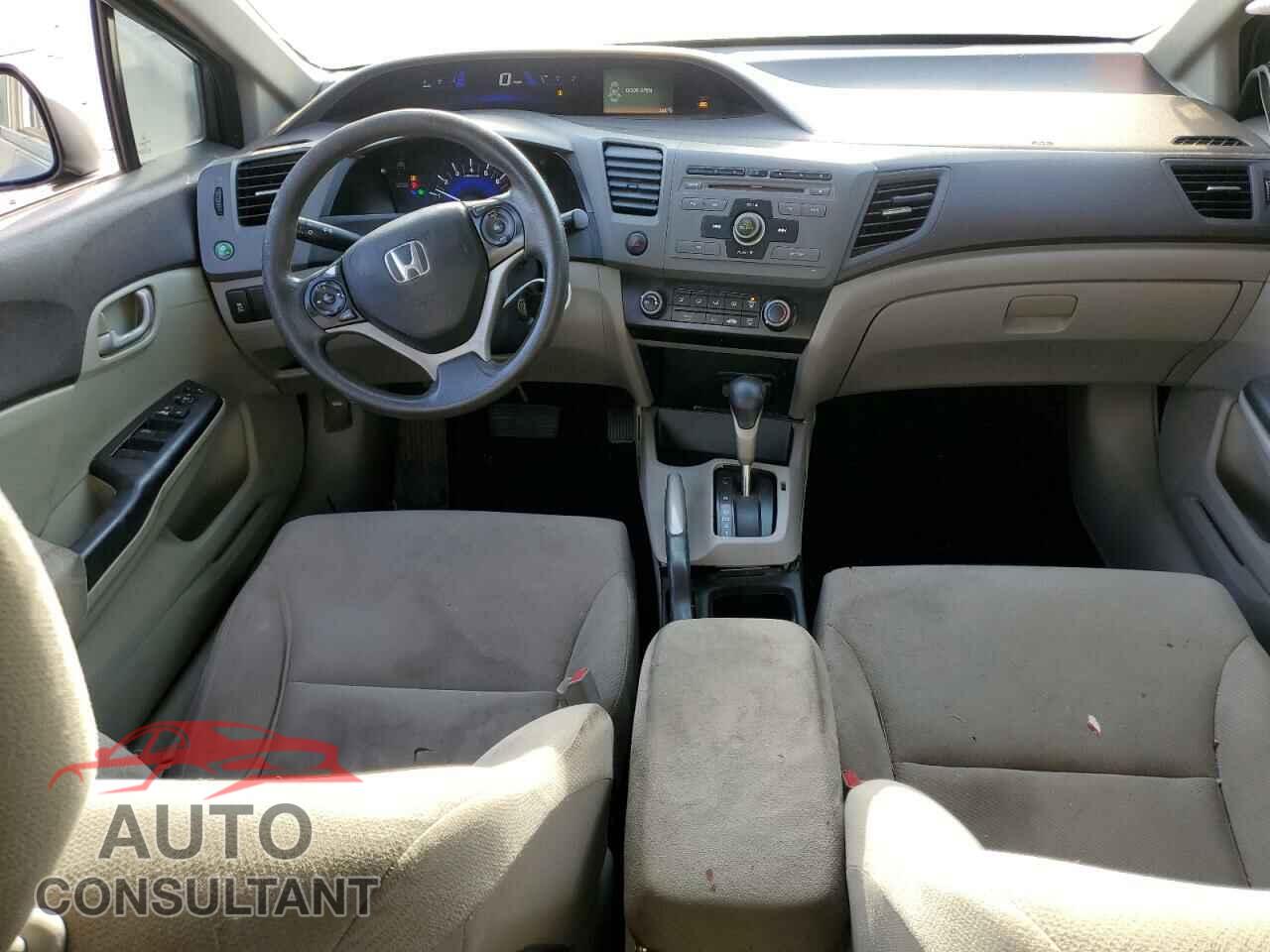 HONDA CIVIC 2012 - 19XFB2F52CE090587