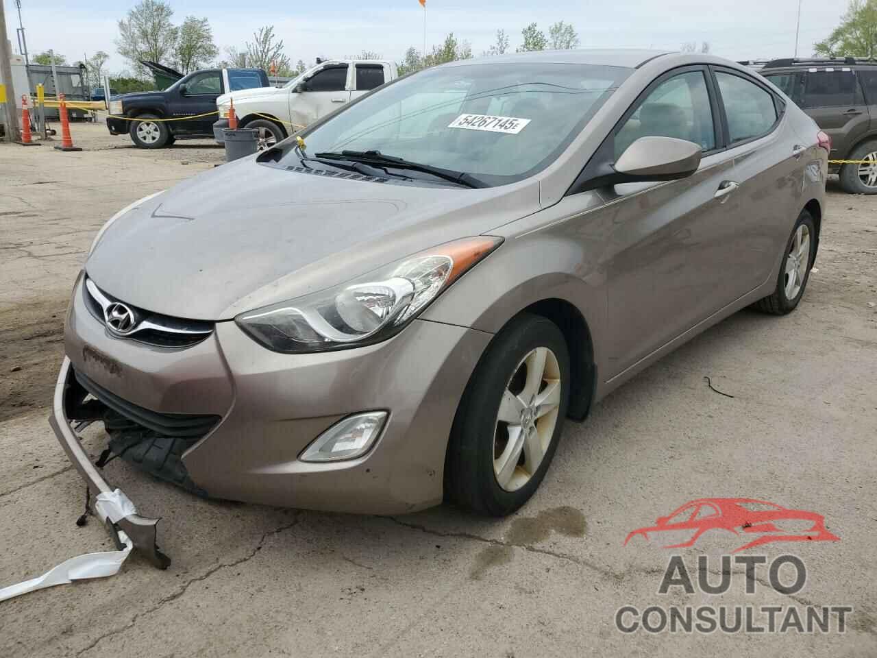 HYUNDAI ELANTRA 2012 - 5NPDH4AE9CH118597