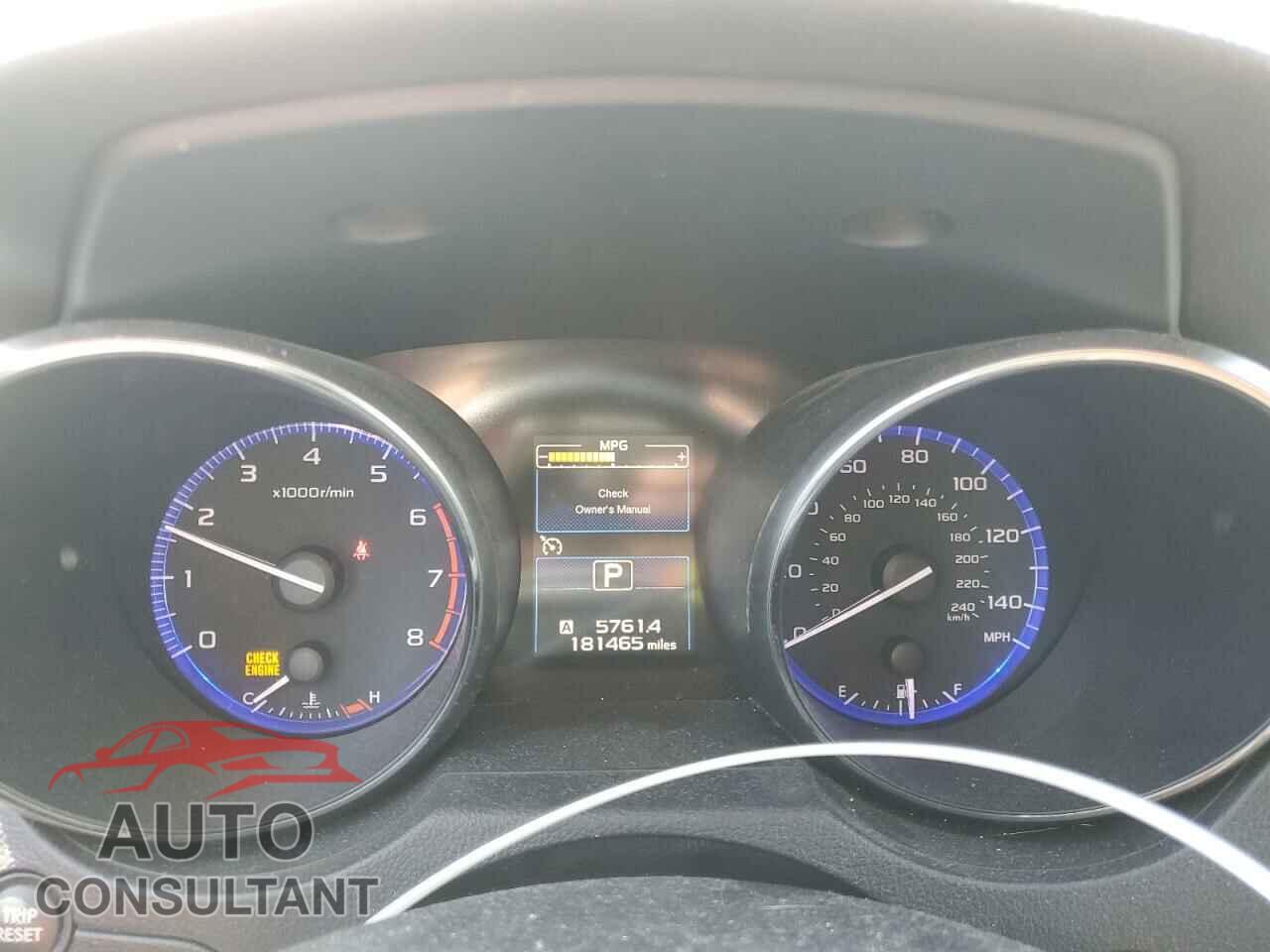 SUBARU OUTBACK 2015 - 4S4BSBEC4F3312746