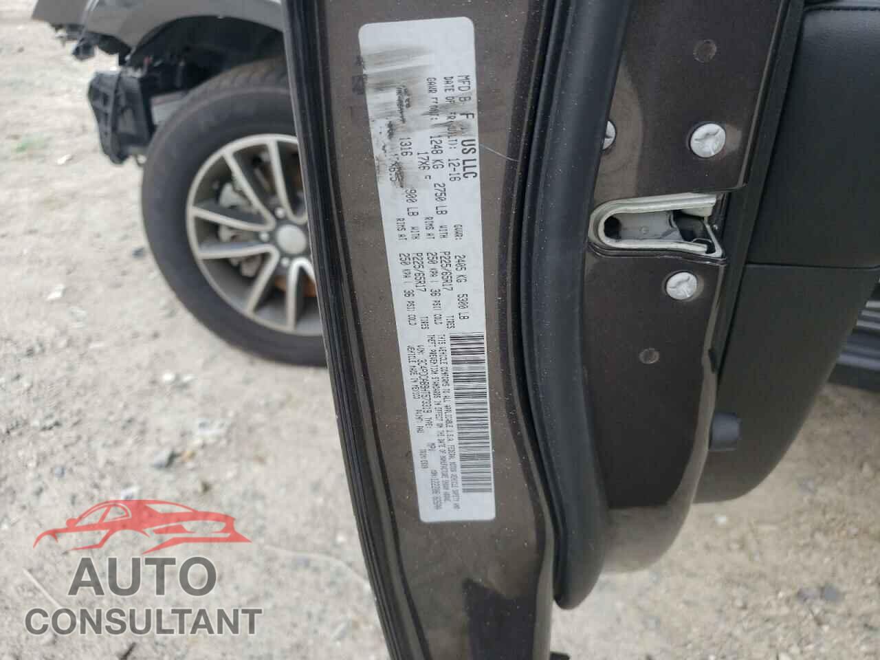 DODGE JOURNEY 2017 - 3C4PDCAB9HT573319