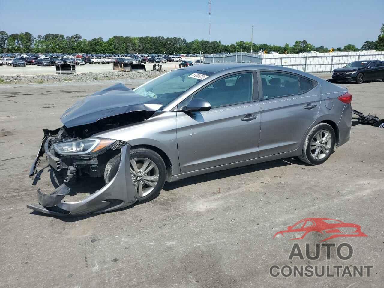 HYUNDAI ELANTRA 2017 - KMHD84LF7HU210810