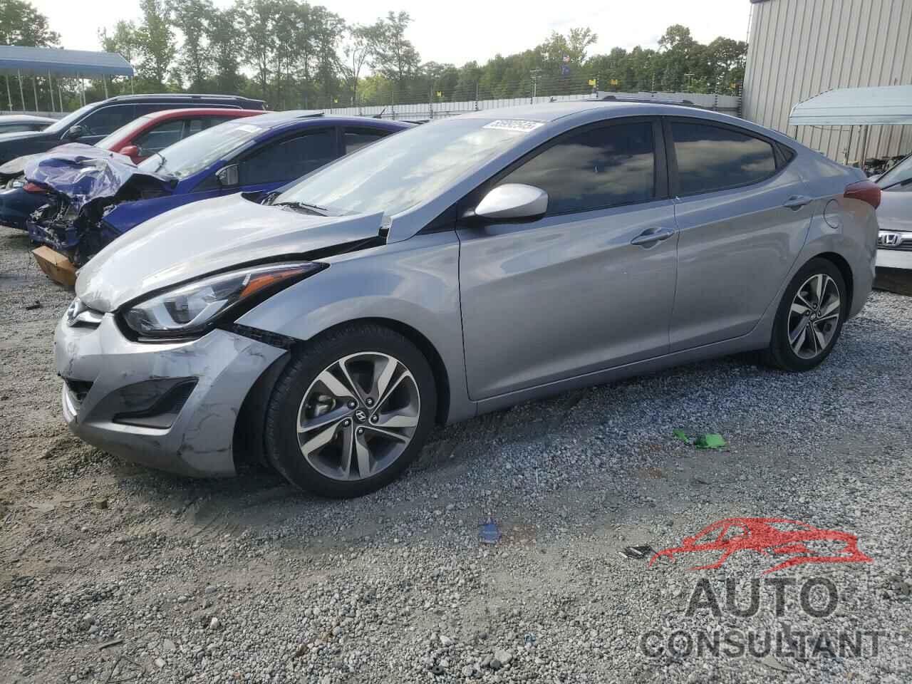 HYUNDAI ELANTRA 2015 - KMHDH4AE8FU454330