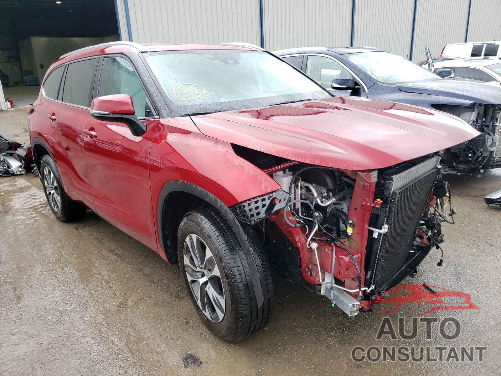 TOYOTA HIGHLANDER 2020 - 5TDGZRAH9LS001632