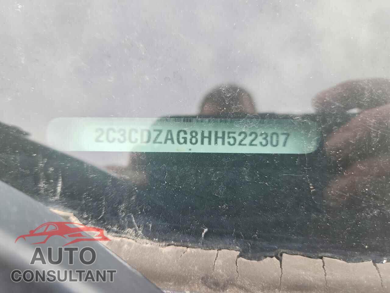 DODGE CHALLENGER 2017 - 2C3CDZAG8HH522307