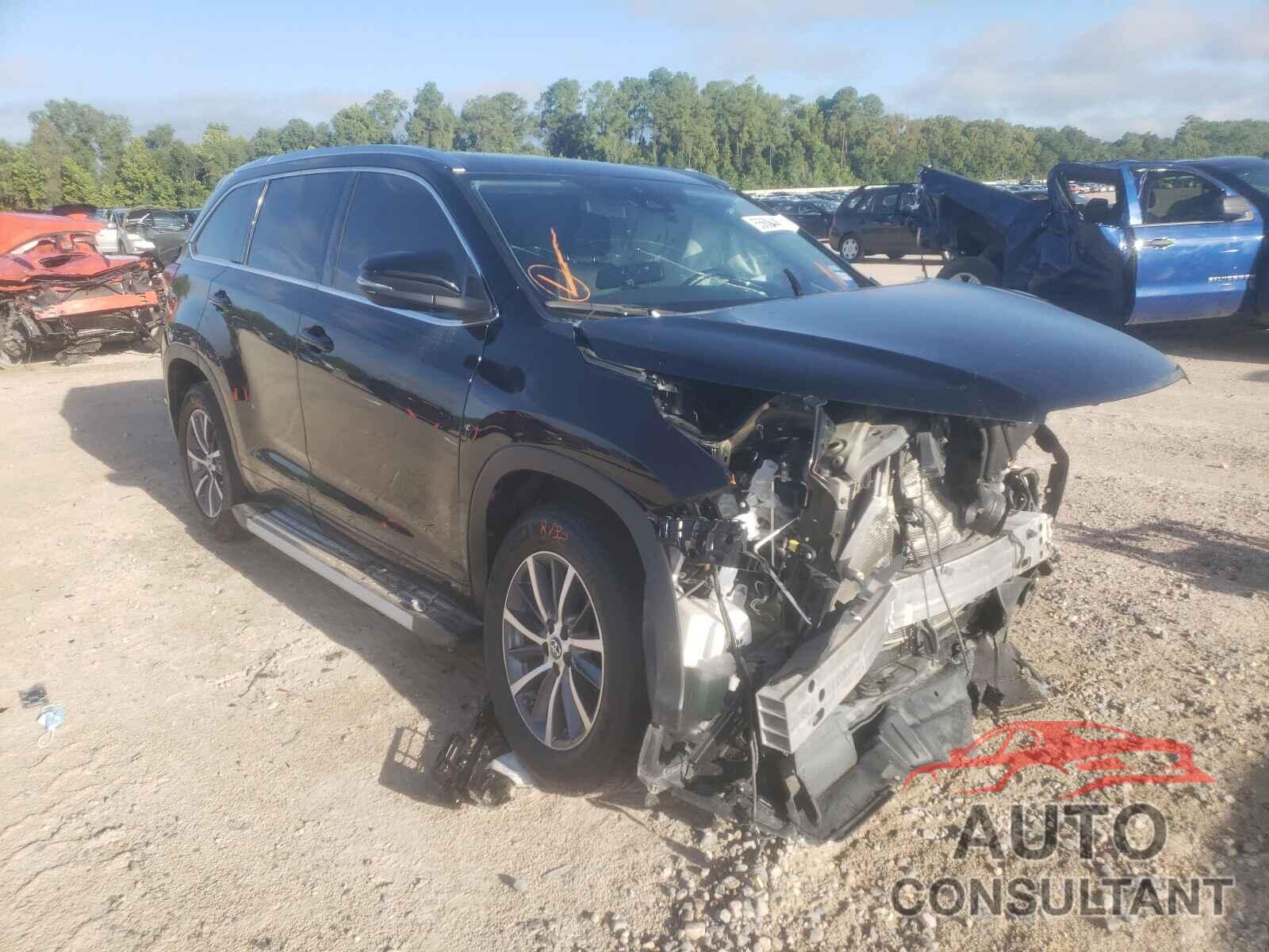 TOYOTA HIGHLANDER 2018 - 5TDKZRFH2JS544515