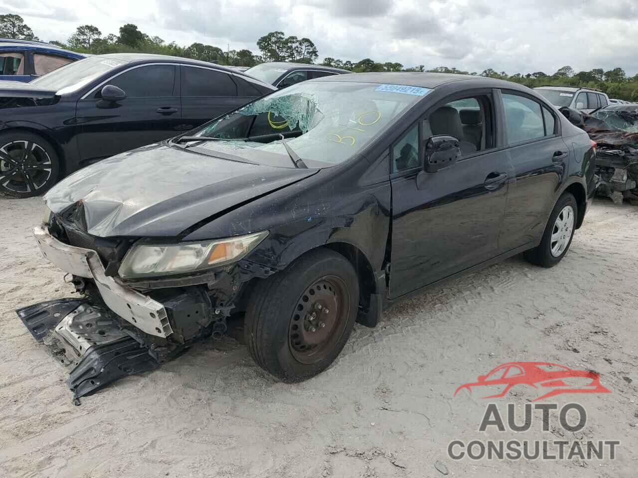 HONDA CIVIC 2013 - 19XFB2F57DE087217