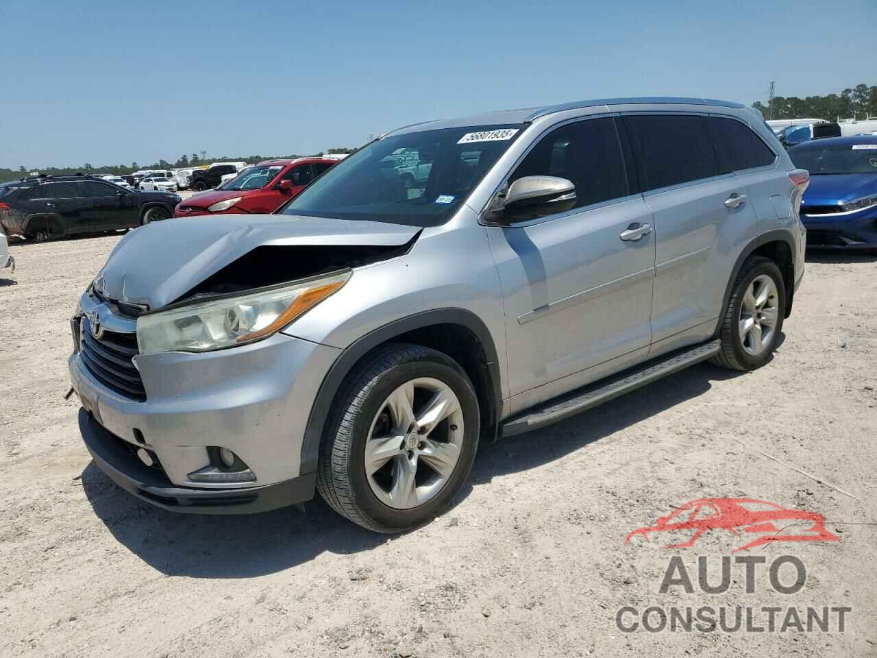 TOYOTA HIGHLANDER 2015 - 5TDYKRFH9FS119704
