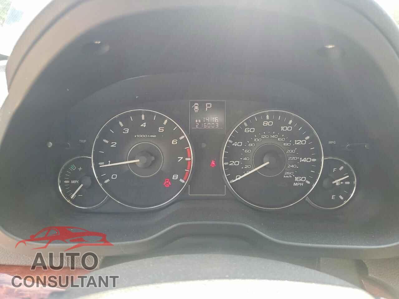 SUBARU OUTBACK 2011 - 4S4BRELC8B2329940