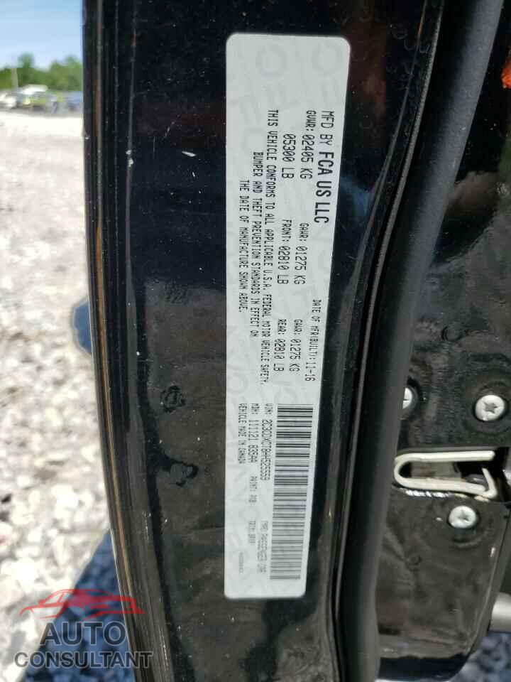 DODGE CHARGER 2017 - 2C3CDXCT8HH525559