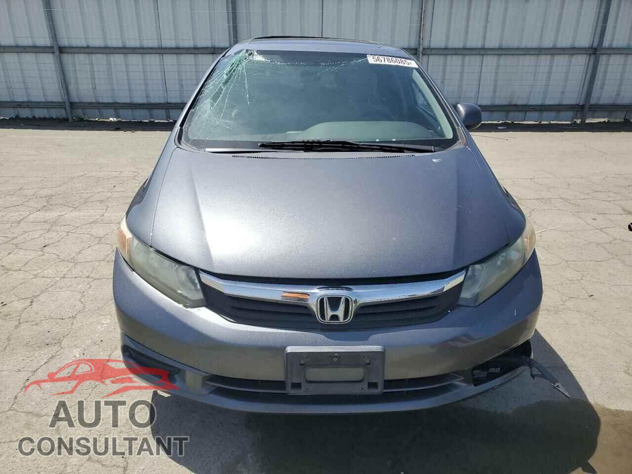 HONDA CIVIC 2012 - 19XFB2F84CE392912