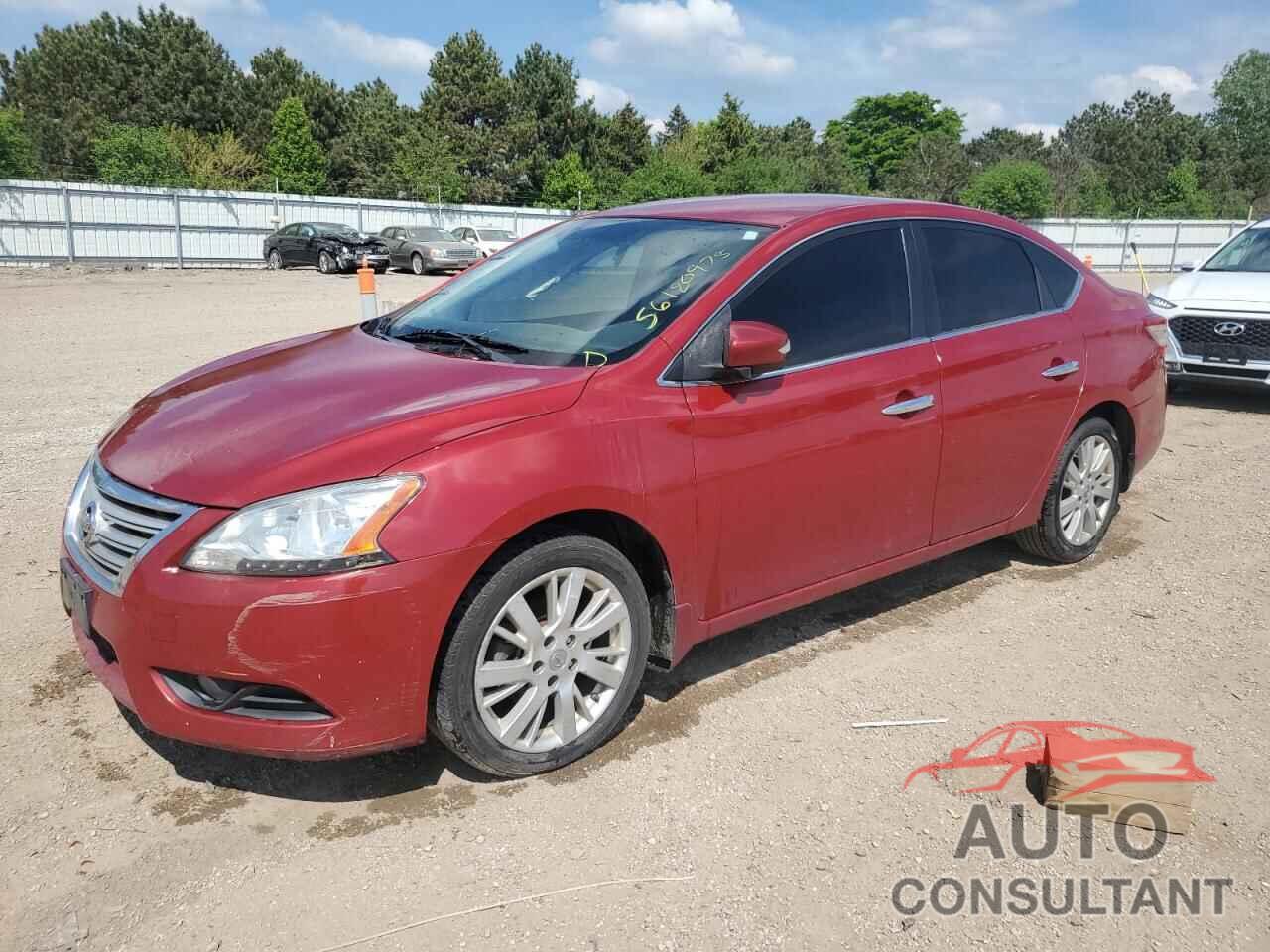NISSAN SENTRA 2013 - 3N1AB7AP3DL631372