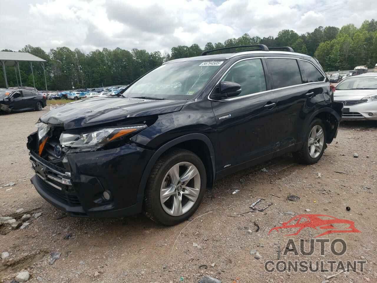 TOYOTA HIGHLANDER 2017 - 5TDDGRFH5HS027153