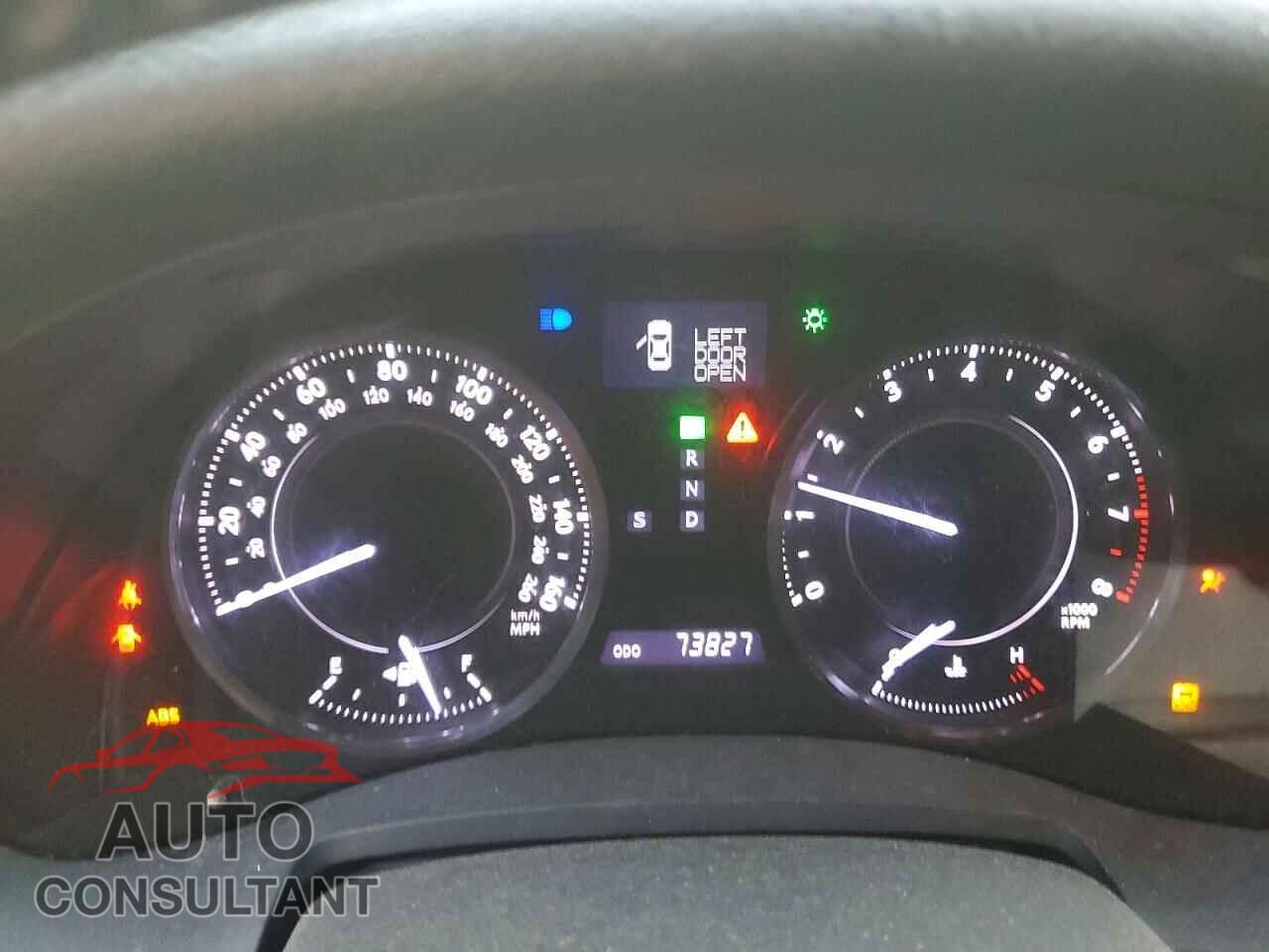 LEXUS IS 2012 - JTHFF2C22C2523982