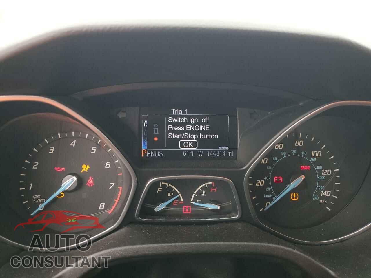FORD FOCUS 2013 - 1FADP3N25DL106477