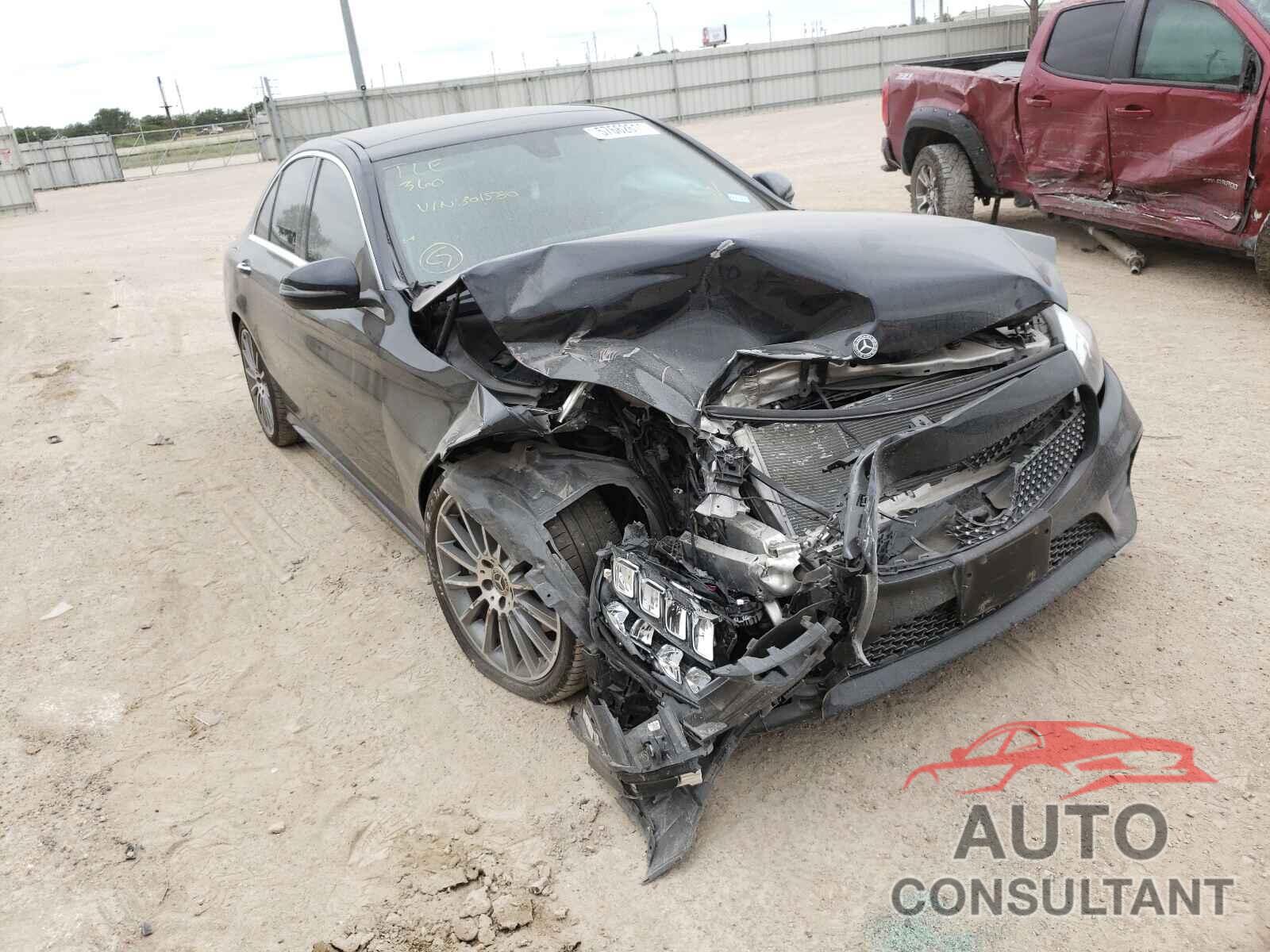 MERCEDES-BENZ C-CLASS 2019 - 55SWF8DB5KU301580