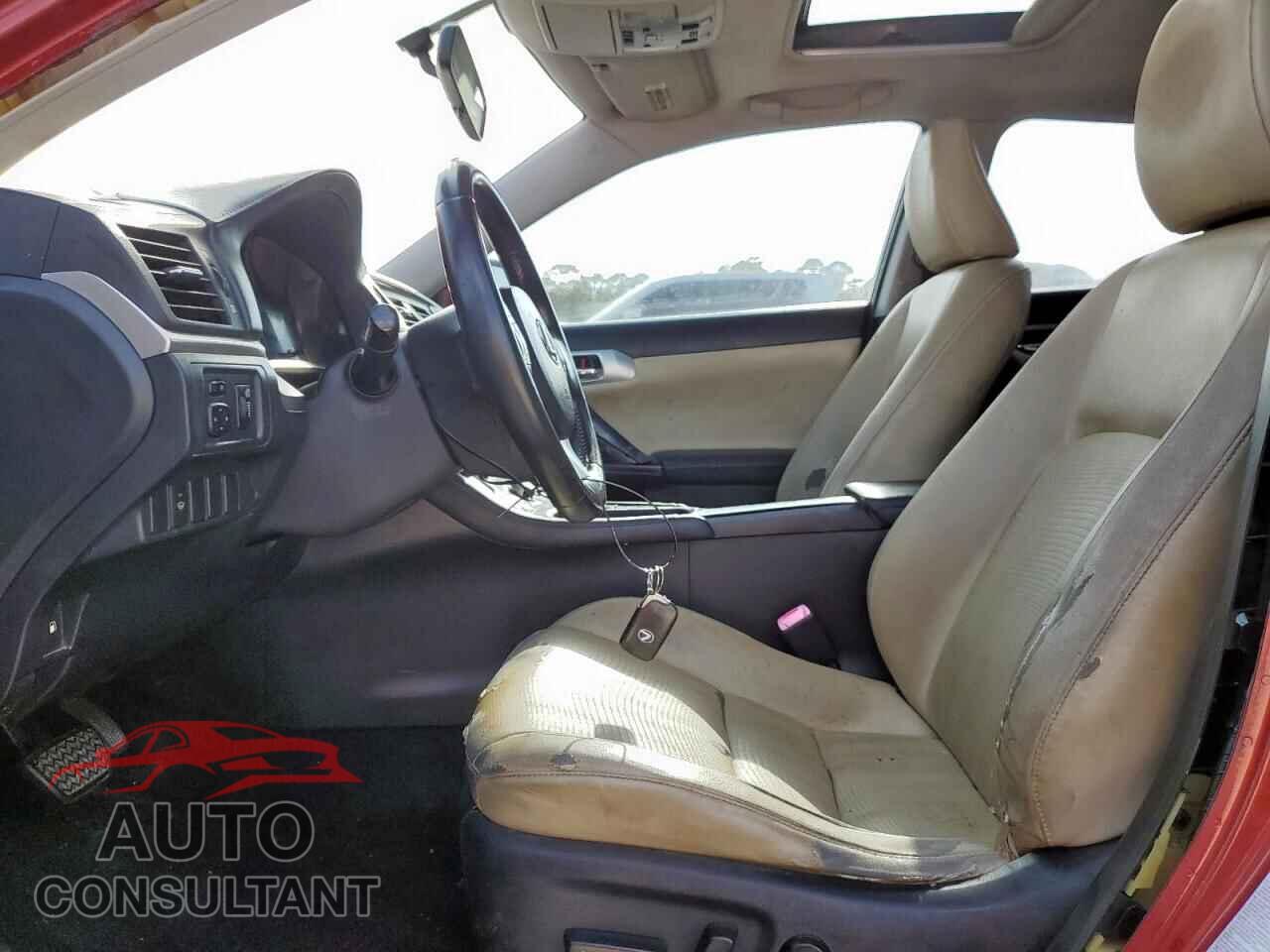 LEXUS CT 200 2011 - JTHKD5BH9B2016202