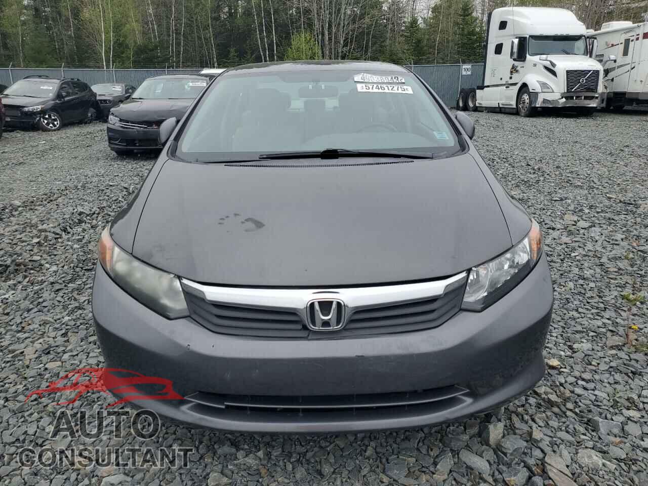 HONDA CIVIC 2012 - 2HGFB2F45CH041607