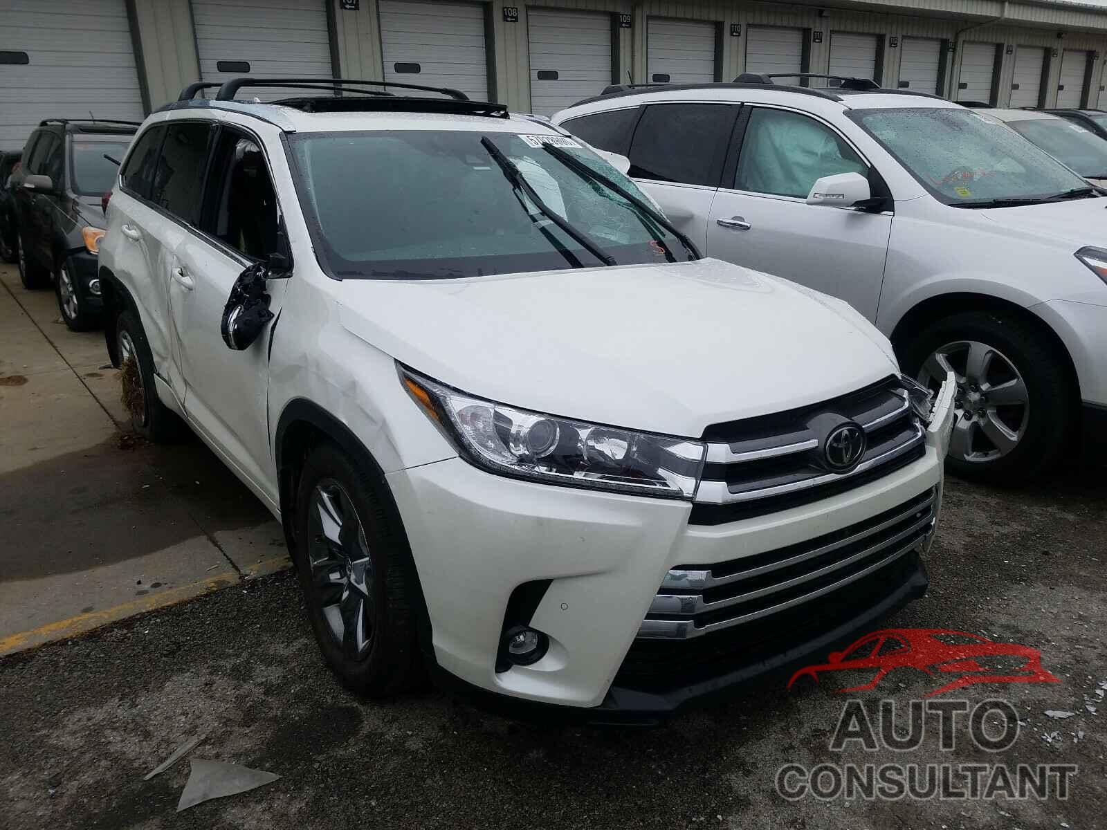 TOYOTA HIGHLANDER 2019 - 5TDDZRFH1KS947802