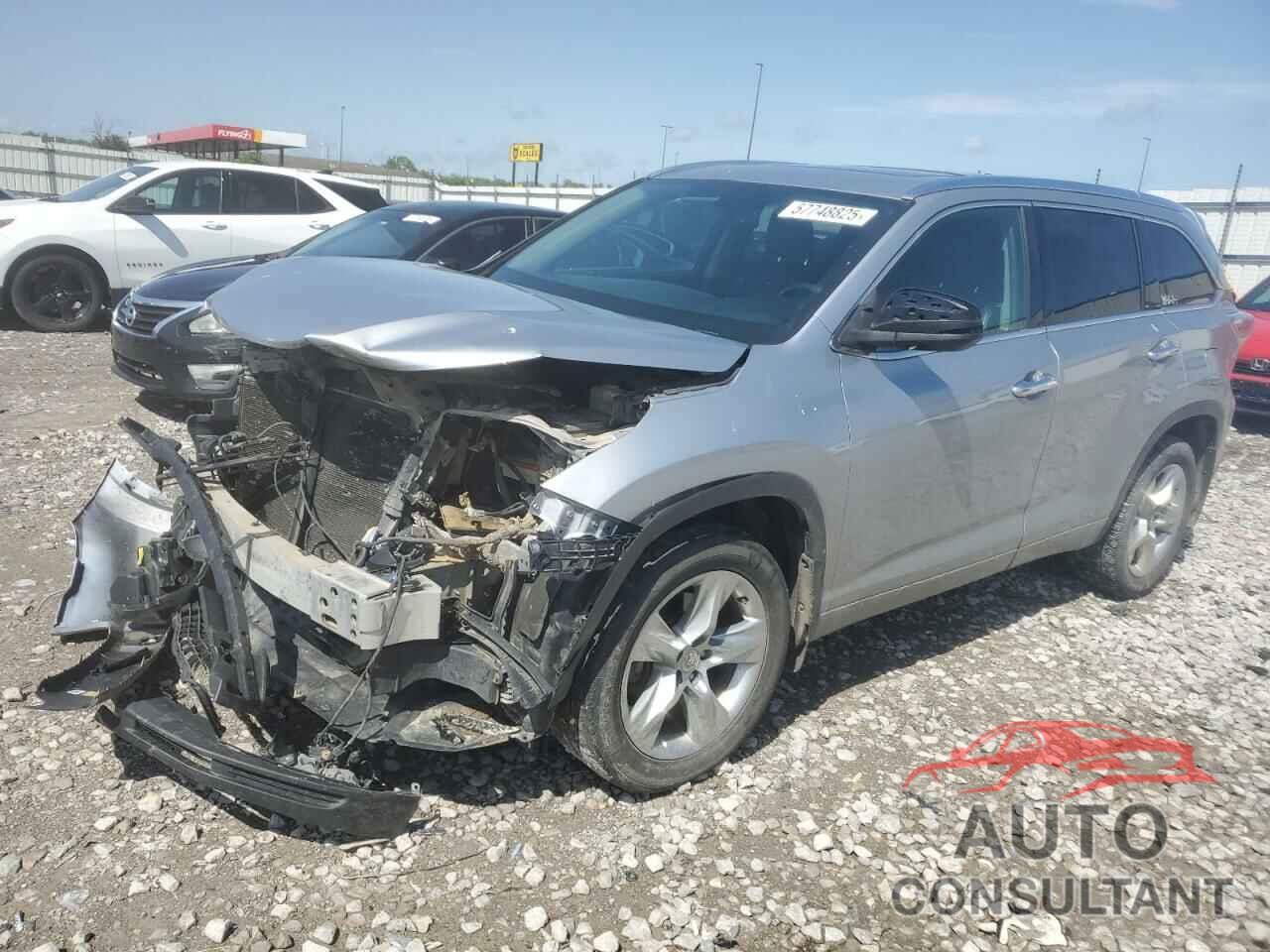 TOYOTA HIGHLANDER 2015 - 5TDDKRFH7FS080416