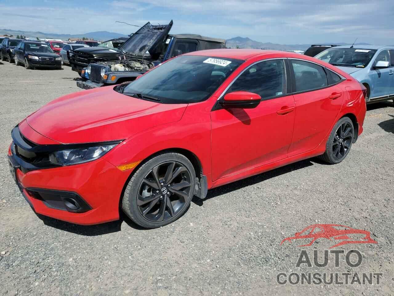 HONDA CIVIC 2021 - 2HGFC2F8XMH545460