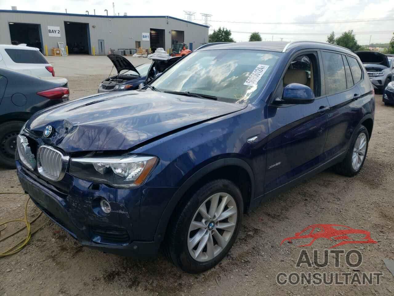 BMW X3 2016 - 5UXWX9C57G0D83285