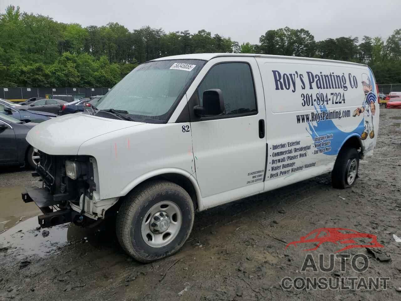CHEVROLET EXPRESS 2015 - 1GCWGFCF1F1229945