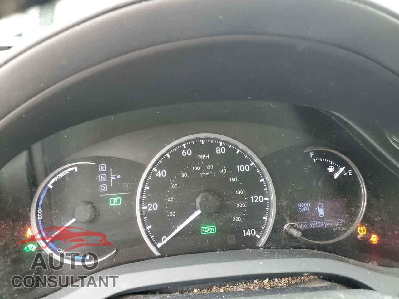 LEXUS CT 200 2012 - JTHKD5BH5C2103693