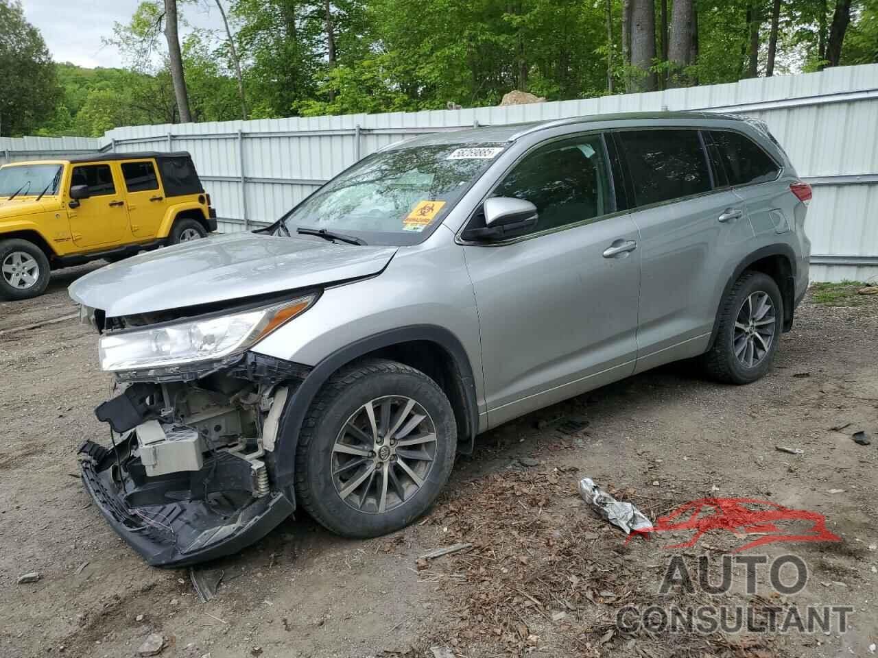 TOYOTA HIGHLANDER 2017 - 5TDJZRFH6HS427493