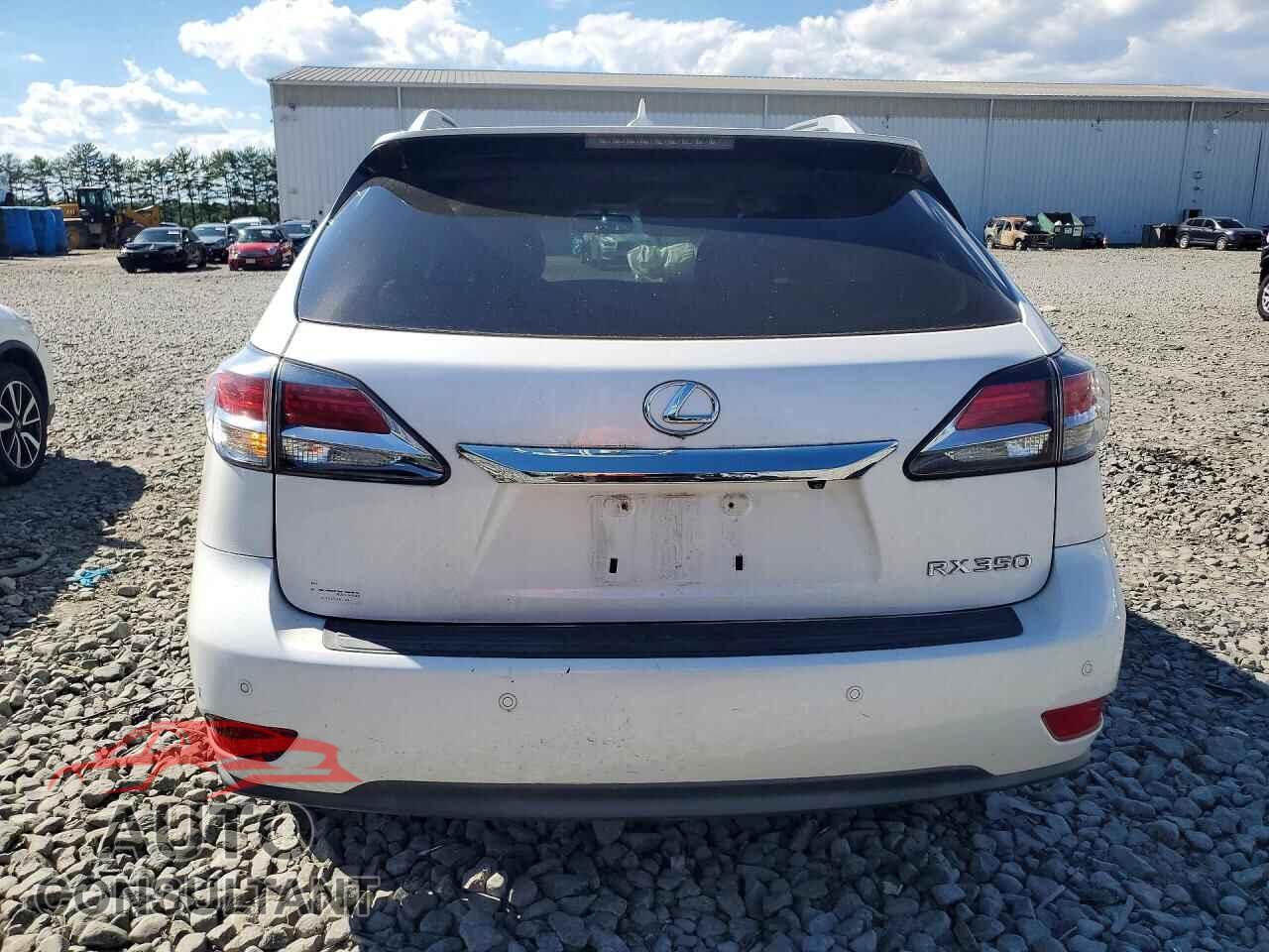 LEXUS RX350 2013 - 2T2BK1BA7DC210097