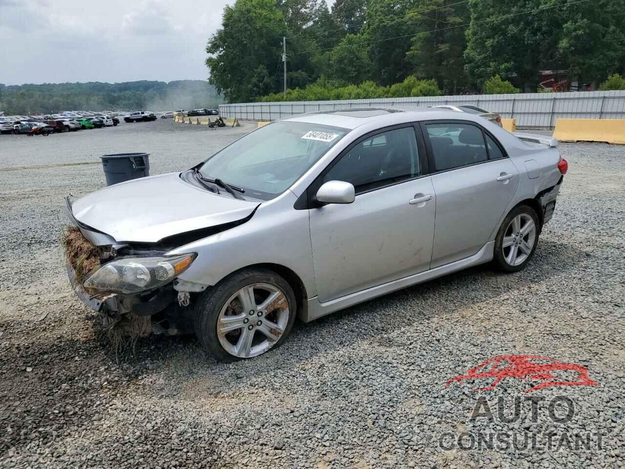 TOYOTA COROLLA 2013 - 5YFBU4EE9DP208401